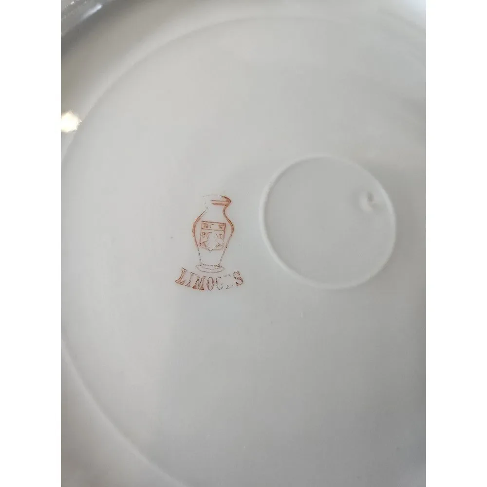 2 Antique Limoges Plates 8